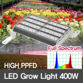 LED Plant Growing Lights Full-spectrum 400W Aquarium /Greenhouse / Smart Farm