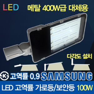 Samsung LED Chip LED 100W High Power Factor Street Lamps Free bolt